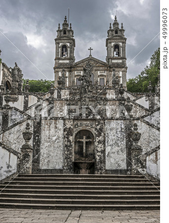 Braga. The staircase to the temple of Bom Jesus Braga. The staircase to the temple of Bom Jesus 49996073