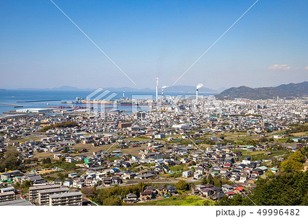 四国中央市市街地（三島川之江方面）　（愛媛県四国中央市） 49996482