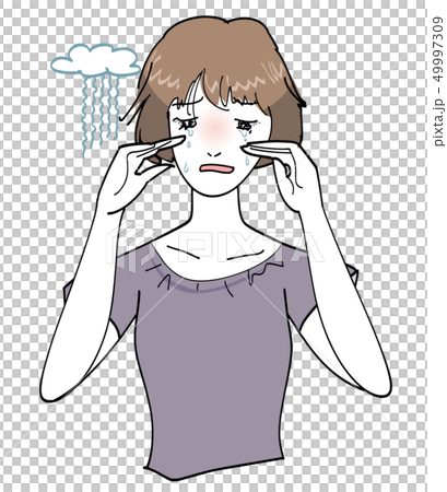 Woman crying Woman crying 49997309