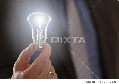 Inspiration Symbol Saving Electric Energy Idea Inspiration Symbol Saving Electric Energy Idea 49999766