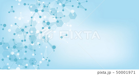 Abstract technology and innovation background with molecular structures and neural network Abstract technology and innovation background with molecular structures and neural network 50001971