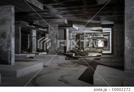 Concrete construction of underground level of 50002272