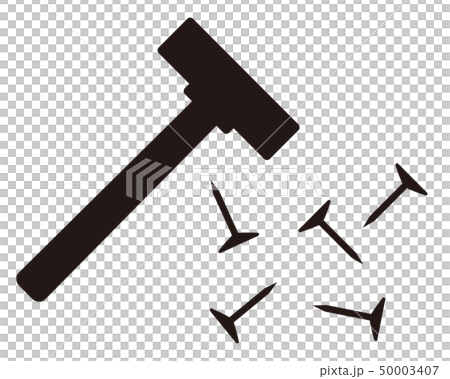 釘 トンカチ 打つ 釘 トンカチ 打つ 50003407