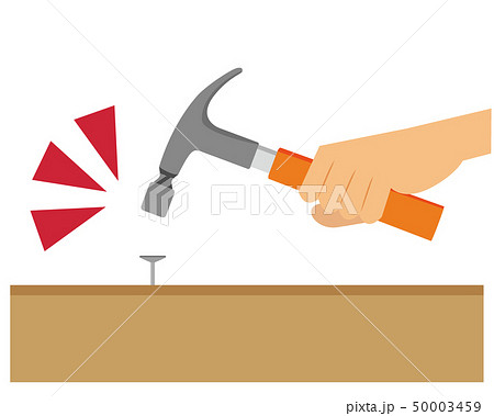 English Idiom with Picture Description for Hit the Nail on the Head on  White Background Stock Vector - Illustration of drawing, cartoon: 185275572