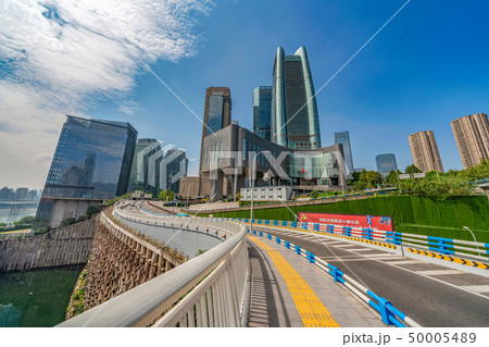 Financial district architecture in Chongqing 50005489
