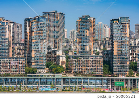 Chinese apartment buildings in Chongqing Chinese apartment buildings in Chongqing 50005521