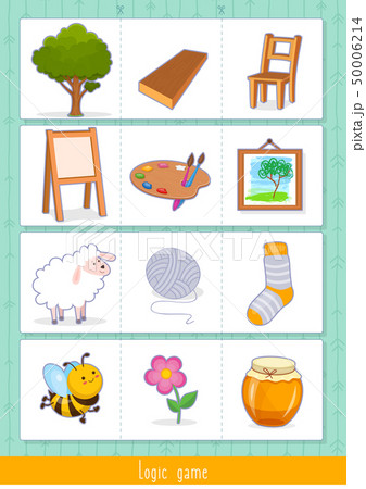 Educational children game. Logic game for kids. 50006214