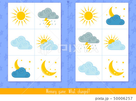 Memory Game for Kids. Find difference. Educational 50006257