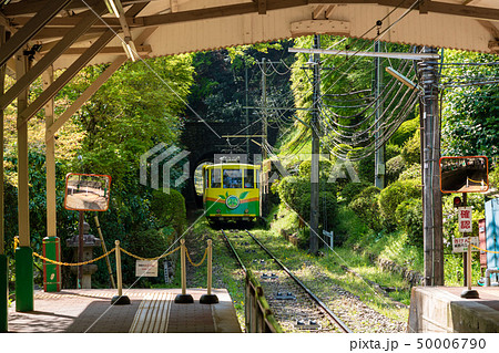 高尾山ケーブルカー　あおば号　清滝駅 50006790