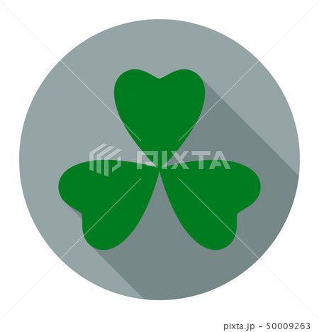 Clover flat icon 50009263