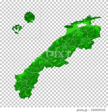 島根県地図と市町村境界 島根県地図と市町村境界 50009430