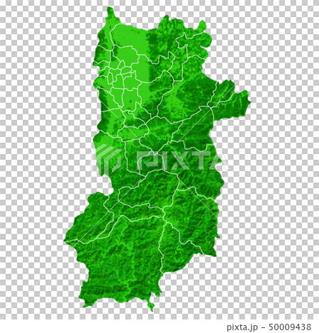 Nara Prefecture Map and Municipal Boundaries 50009438