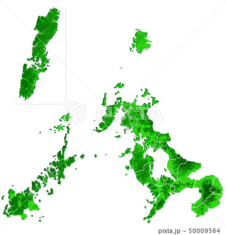 長崎県地図と市町村境界 50009564