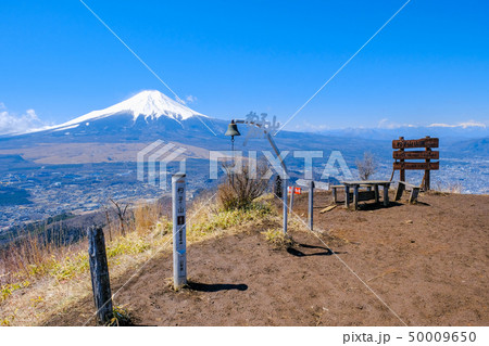杓子山山頂から望む富士山 杓子山山頂から望む富士山 50009650
