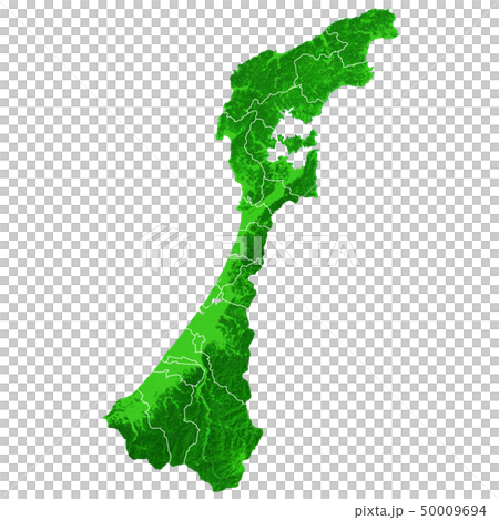 石川縣地圖和市政邊界 石川縣地圖和市政邊界 50009694