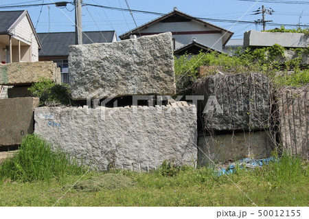 荒い岩肌 50012155