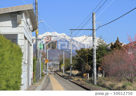 JR大糸線　安曇沓掛駅 50012750