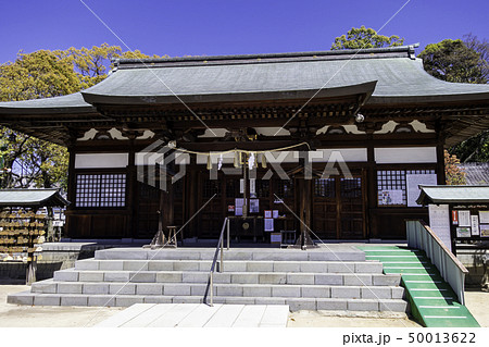 広島市東区 饒津神社 拝殿 広島市東区 饒津神社 拝殿 50013622