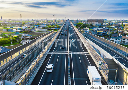 都市と交通　空撮 50015233