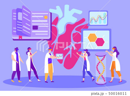 Virtual Attendance at Distance Learning Cartoon. 50016011