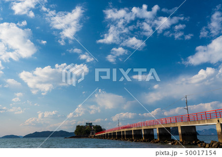 青空の津嶋神社 50017154
