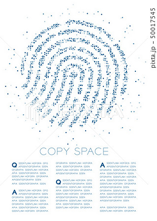 Fingerprint shape Particle Geometric Circle dot 50017545