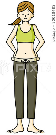 女性-全身-スリム 50018485