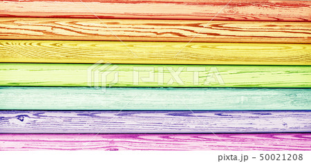 Old wooden texture in rainbow colors Old wooden texture in rainbow colors 50021208