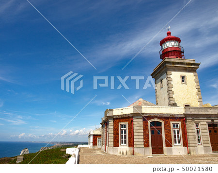 ポルトガル、ユーラシア大陸西端ロカ岬の灯台 ポルトガル、ユーラシア大陸西端ロカ岬の灯台 50021580