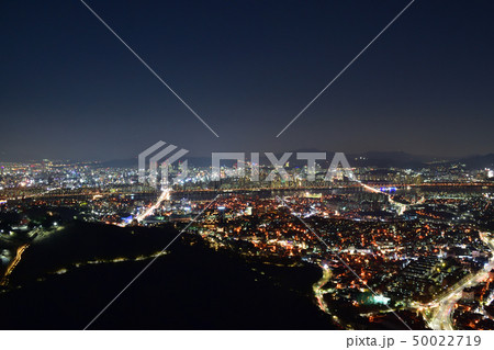 韓国 ソウルの夜景 韓国 ソウルの夜景 50022719