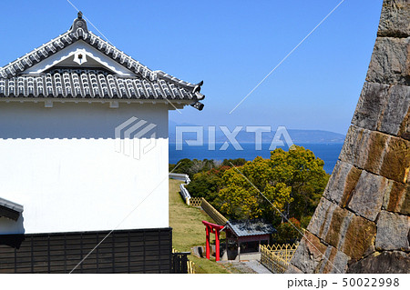 熊本 天草の観光名所 富岡城の写真素材 50022998 Pixta