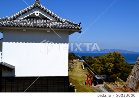 熊本　天草の観光名所　富岡城 50023000