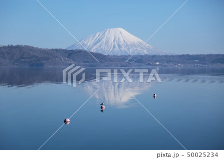 洞爺湖と羊蹄山 50025234