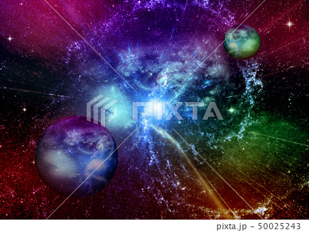 galaxy in a free space 50025243
