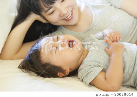 昼寝する親子 昼寝する親子 50029014