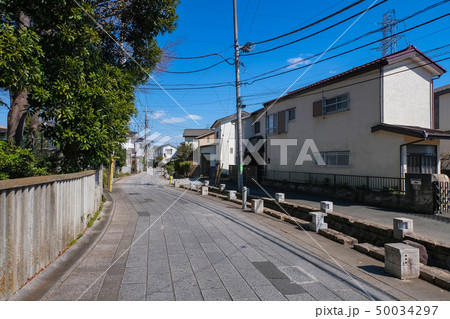 聖蹟桜ヶ丘 住宅街（多摩市一ノ宮） 小野神社 参道 50034297