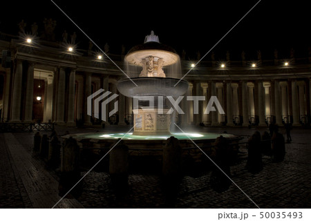 サンピトロ広場 夜景 サンピトロ広場 夜景 50035493