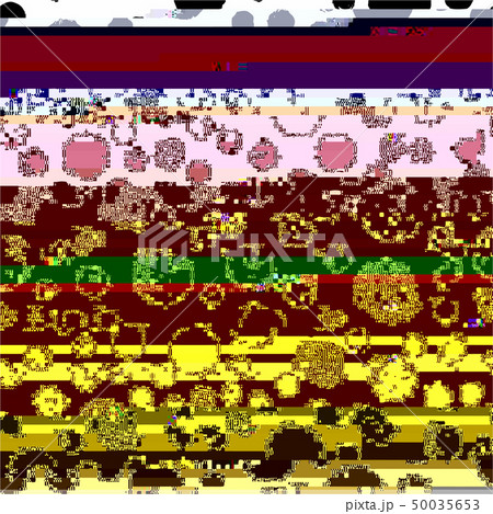 Glitched Colorful Background 50035653