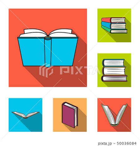 Isolated object of library and textbook logo. Set of library and school vector icon for stock. Isolated object of library and textbook logo. Set of library and school vector icon for stock. 50036084