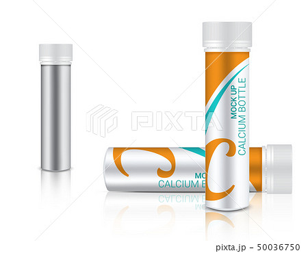 3D Mock up Realistic Medicine Bottle for Calcium 3D Mock up Realistic Medicine Bottle for Calcium 50036750