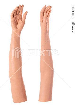 group silicone prosthesis hands, medicine pink 50037033