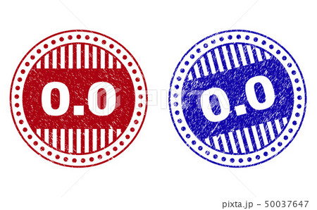 Grunge 0.0 Textured Round Stamps 50037647