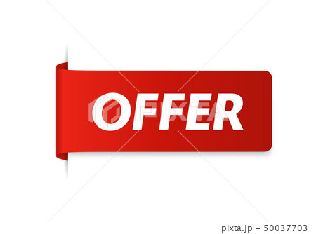 Offer tag. Vector illustration.  50037703