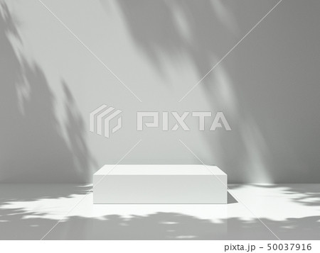 Pedestal for display with Tree shadow on the wall Pedestal for display with Tree shadow on the wall 50037916