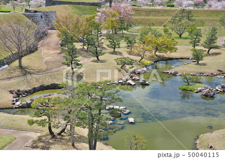【赤穂城 本丸庭園】 兵庫県赤穂市上仮屋 50040115