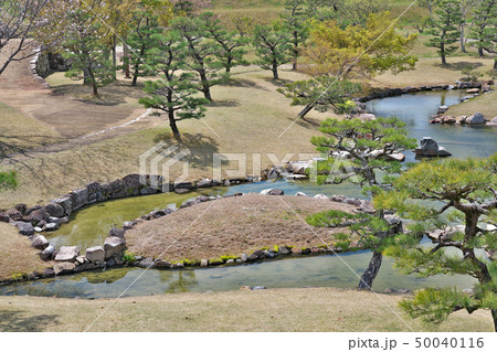 【赤穂城 本丸庭園】 兵庫県赤穂市上仮屋 【赤穂城 本丸庭園】 兵庫県赤穂市上仮屋 50040116