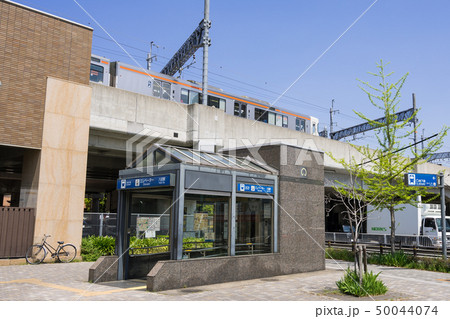 名古屋都市風景 名古屋市営地下鉄 八田駅 エレベーターと JR 名古屋都市風景 名古屋市営地下鉄 八田駅 エレベーターと JR 50044074