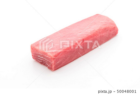 fresh tuna on white 50048001