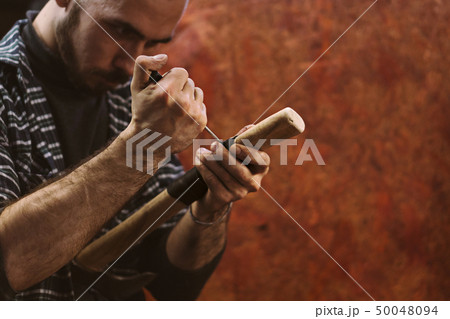 Work in carpentry shop Work in carpentry shop 50048094