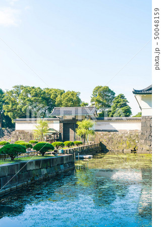 Beautiful Imperial palace building in Tokyo Beautiful Imperial palace building in Tokyo 50048159